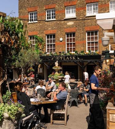 The Five greatest pub gardens in London