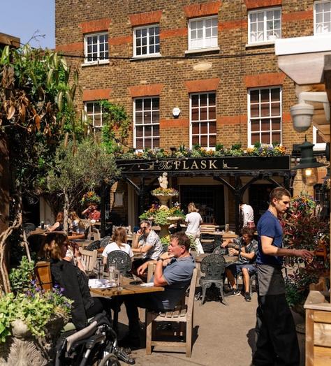 The Five greatest pub gardens in London