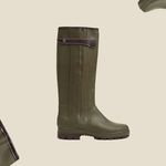 Le Chameau Chasseur Héritage Leather Lined Boot