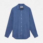Love Brand Men’s Deep Blue Abaco Linen Shirt