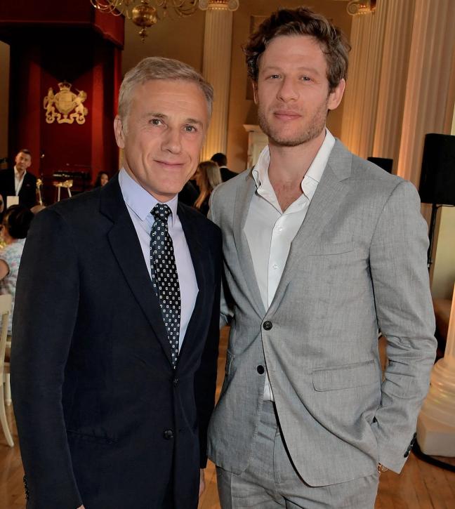 Christoph Waltz and James Norton