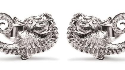 We Like – Patrick Mavros Sea Horse Cufflinks