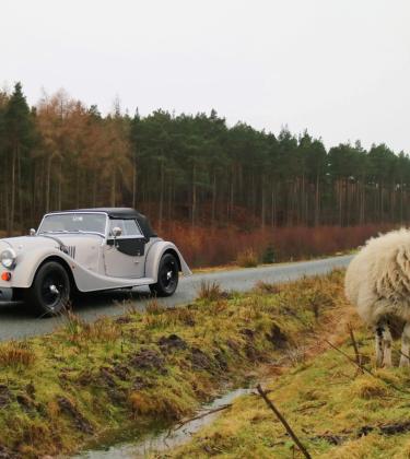 The Morgan Plus 4 is a Great British sports car