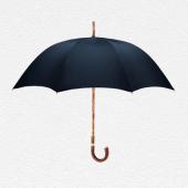 Stripped Cherry Umbrella