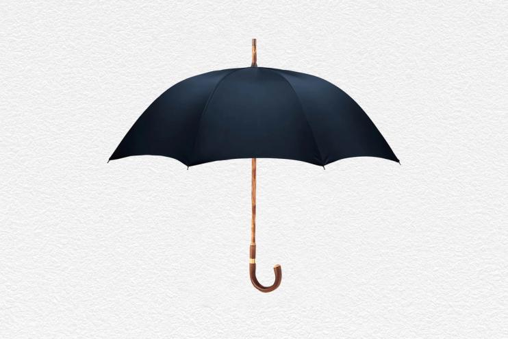 Stripped Cherry Umbrella 