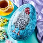 Fortnum & Mason Hand-Painted Chicken Easter Egg