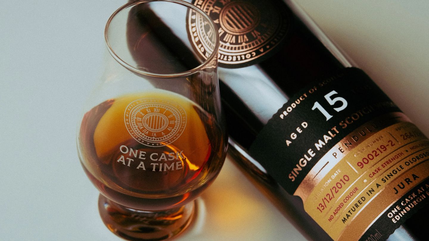 One Cask at a Time unveils its latest bottling, a 15-year-old Jura single malt