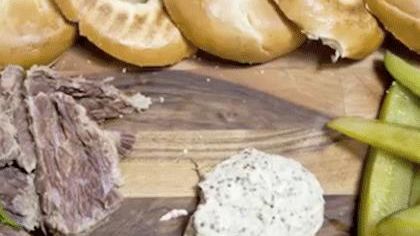 Man food: Salt Beef Bagel