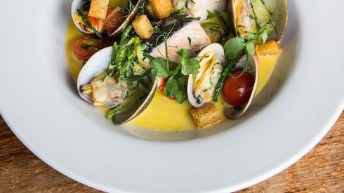 Recipe of the week: Salmon, hake & clams