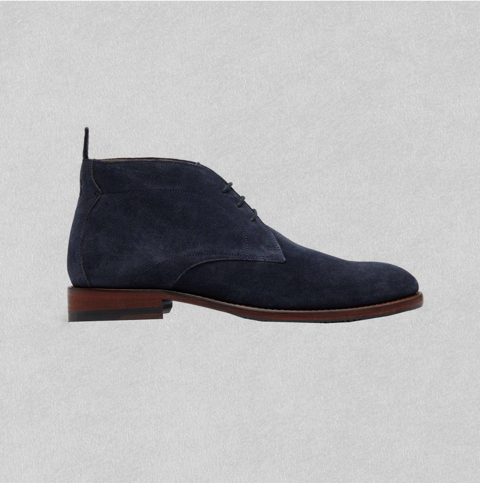 Oliver Sweeney Farleton Navy Suede Chukka Boot