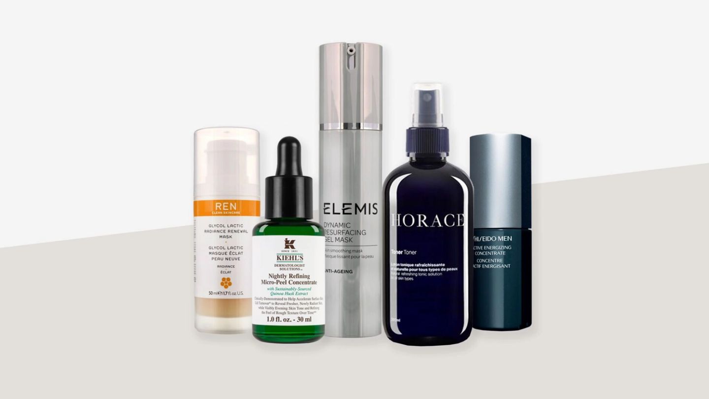 Chemical exfoliants are the summer’s biggest grooming trend