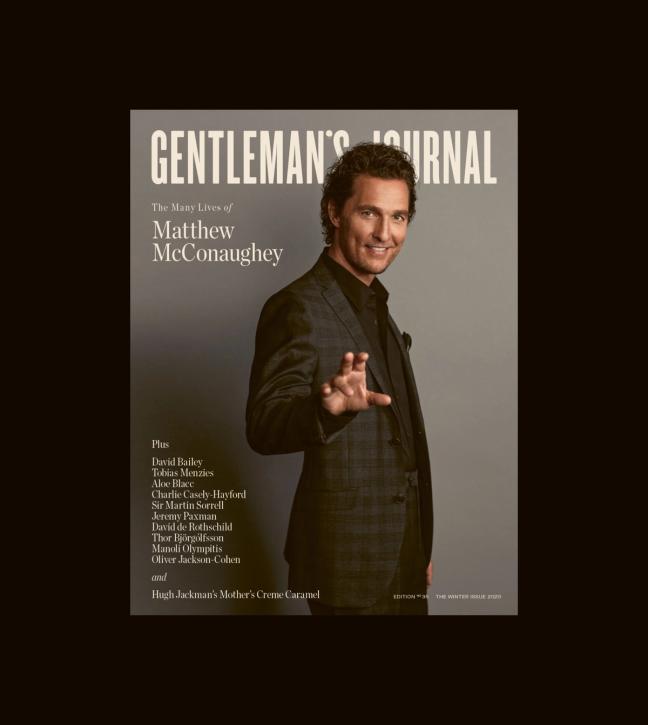 gentleman's journal winter issue 2020