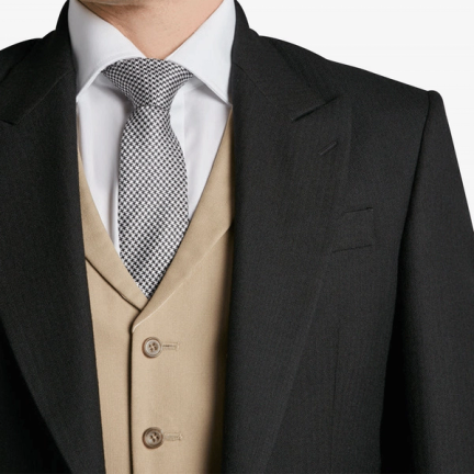 Herringbone Morning Coat