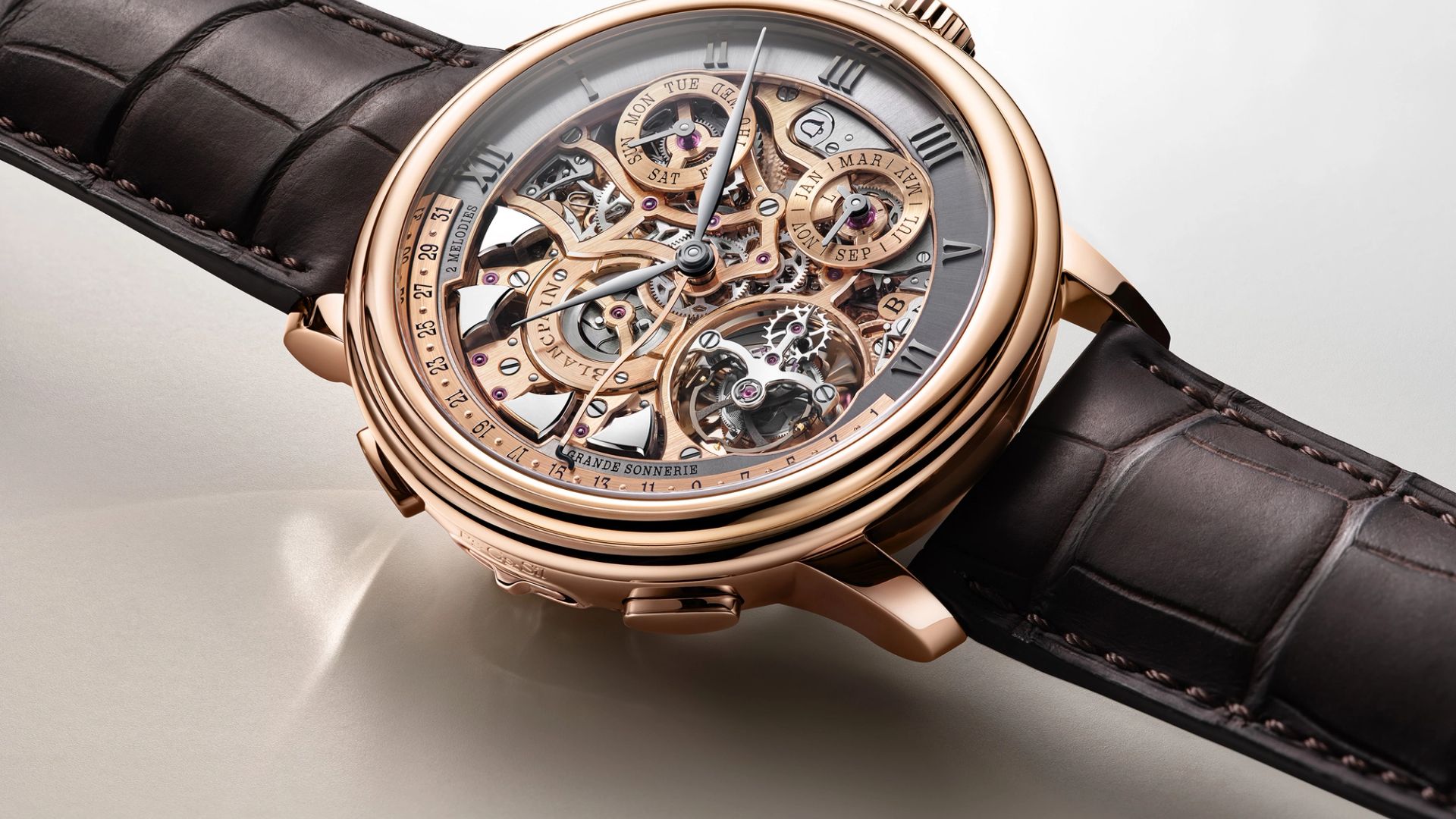 The new Blancpain Grande Double Sonnerie wristwatch