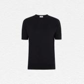 Huntsman Sea Island Cotton Crew Neck T-Shirt