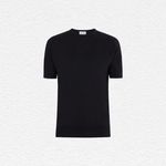 Huntsman Sea Island Cotton Crew Neck T-Shirt