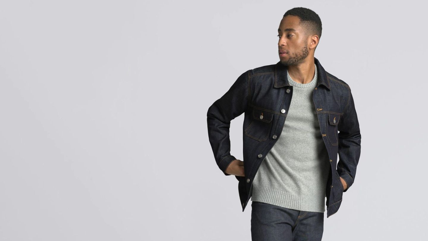 Asket’s raw denim jacket is the timeless essential your wardrobe is missing