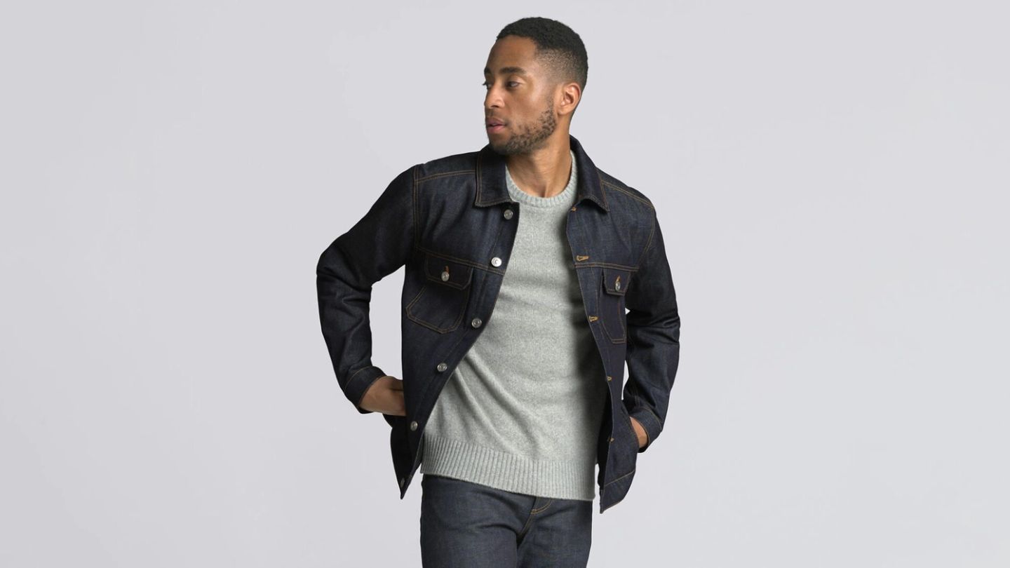 Asket’s raw denim jacket is the timeless essential your wardrobe is missing
