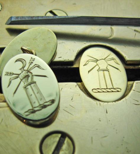 Forget signet rings. You should be wearing custom cufflinks…