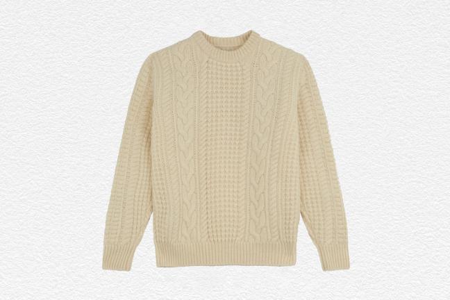 turnbull asser aran jumper