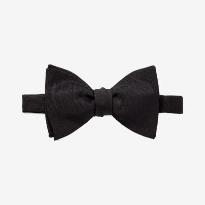 Favourbrook Silk-Grosgrain Bow Tie
