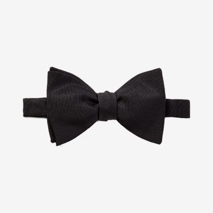 Favourbrook Silk-Grosgrain Bow Tie