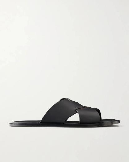 X Paula's Ibiza Flex Criss-Cross Leather Sandals