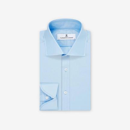 Dr. No Blue Cotton Shirt