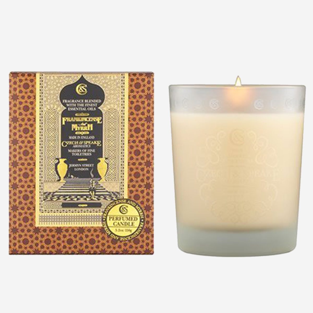 Frankincense/Myrrh Scented Candle