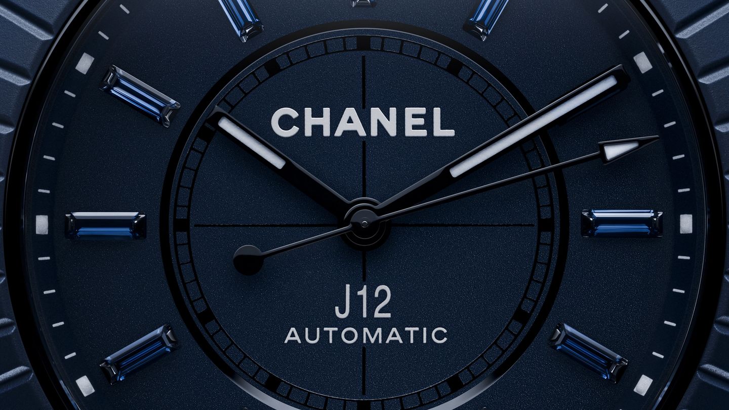 Introducing the Chanel J12 in Bleu