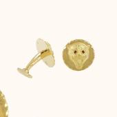 Van Cleef & Arpels Ruby Gold Wildcat Cufflinks