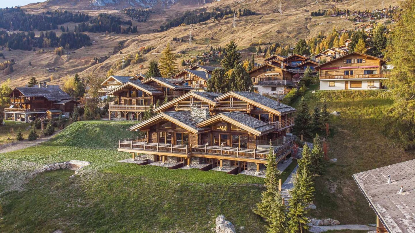 In Verbier, The Rocks Estate offers a modern take on alpine architecture