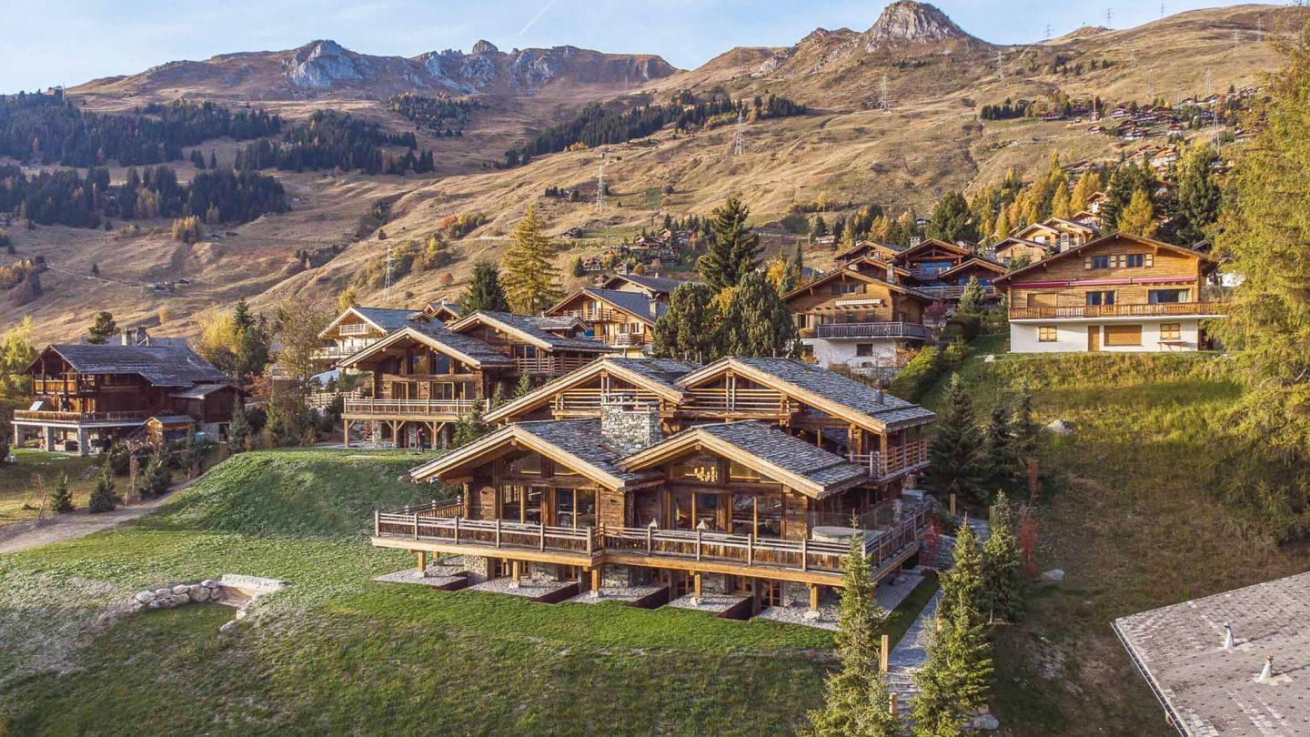 In Verbier, The Rocks Estate offers a modern take on alpine architecture