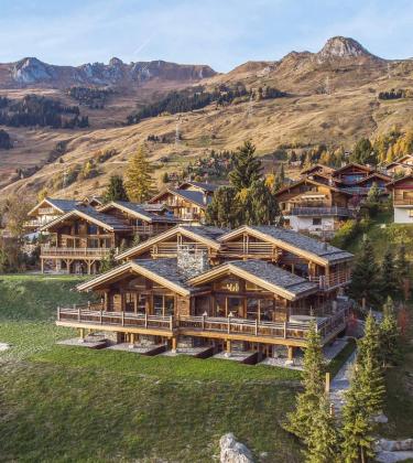 In Verbier, The Rocks Estate offers a modern take on alpine architecture