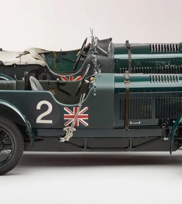 The Bentley Blower Jnr side by side with a Bentley Blower
