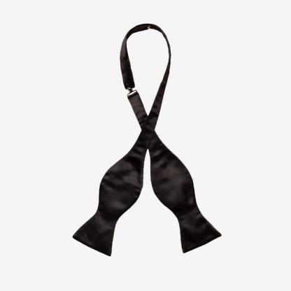 Eton Shirts Black Bow Tie