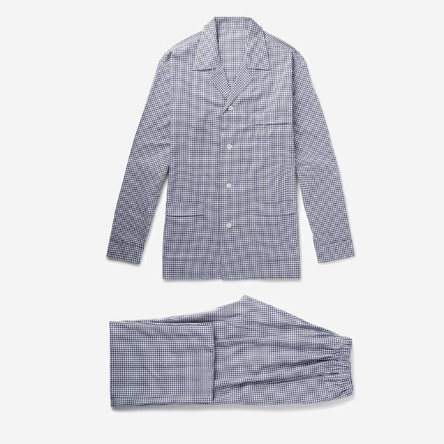 Anderson & Sheppard Gingham Pyjamas