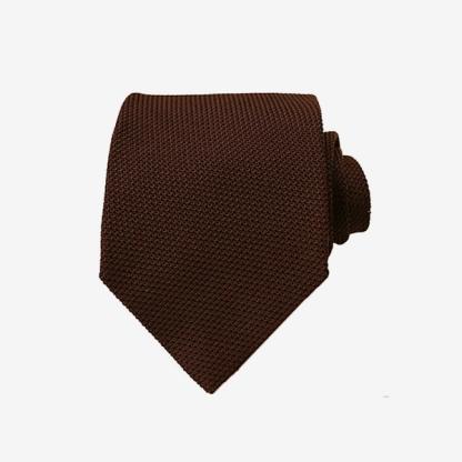 Emma Willis Chocolate Grenadine Tie
