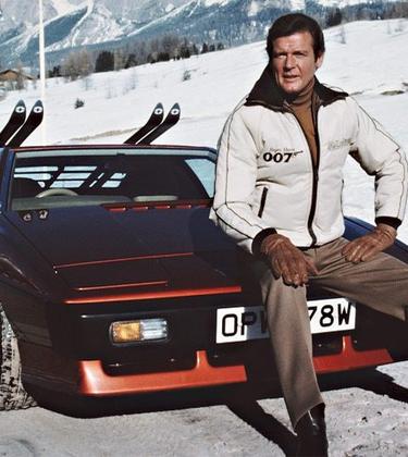 Roger Moore played Bond for some of his most enthralling ski scenes in The Spy Who Loved Me
