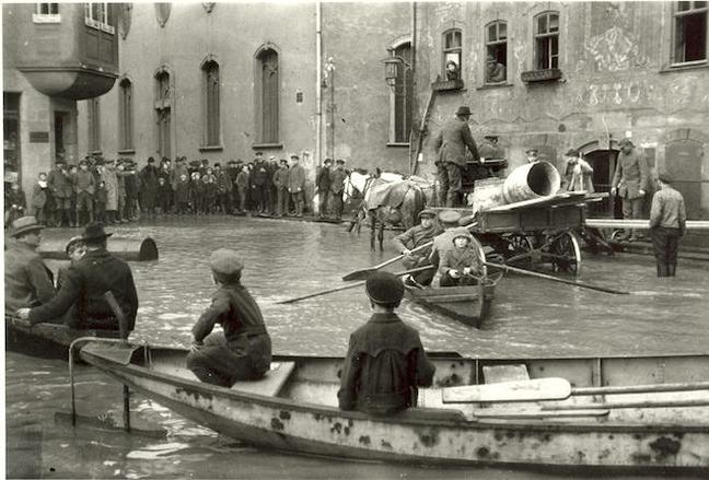 1920_Oskar Barnack_Flood in Wetzlar