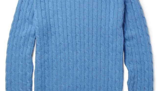 We Like – Gant Rugger Cable-Knit Cotton Sweater