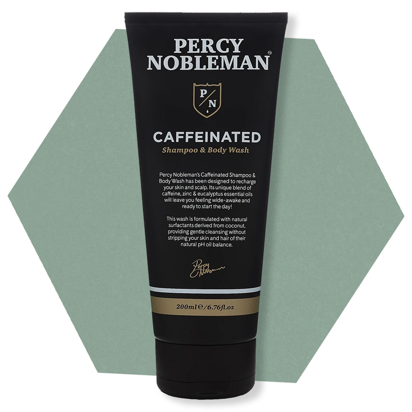 Percy Nobleman Caffeinated Hair & Body Wash