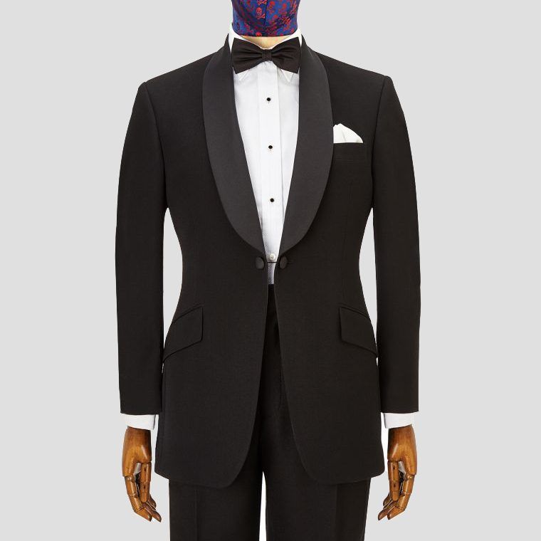 New & Lingwood Shawl Collar Dinner Jacket