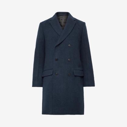 Club Monaco Double-Breasted Coat