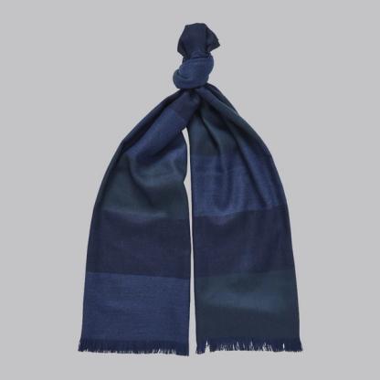 Lambswool Colour Block Scarf