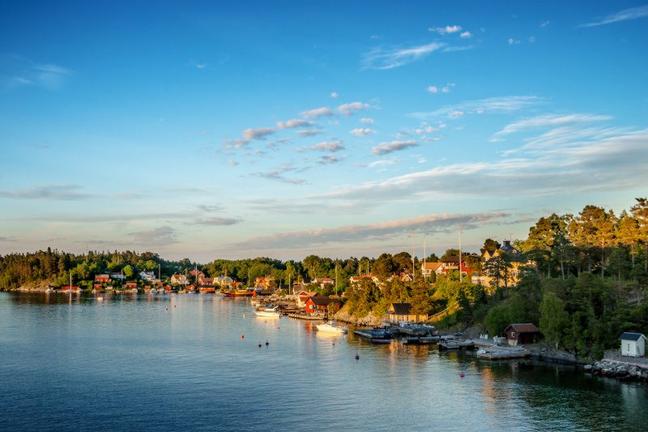 Swedish archipelago landscape