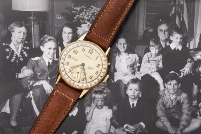 Fdr tiffany watch sale