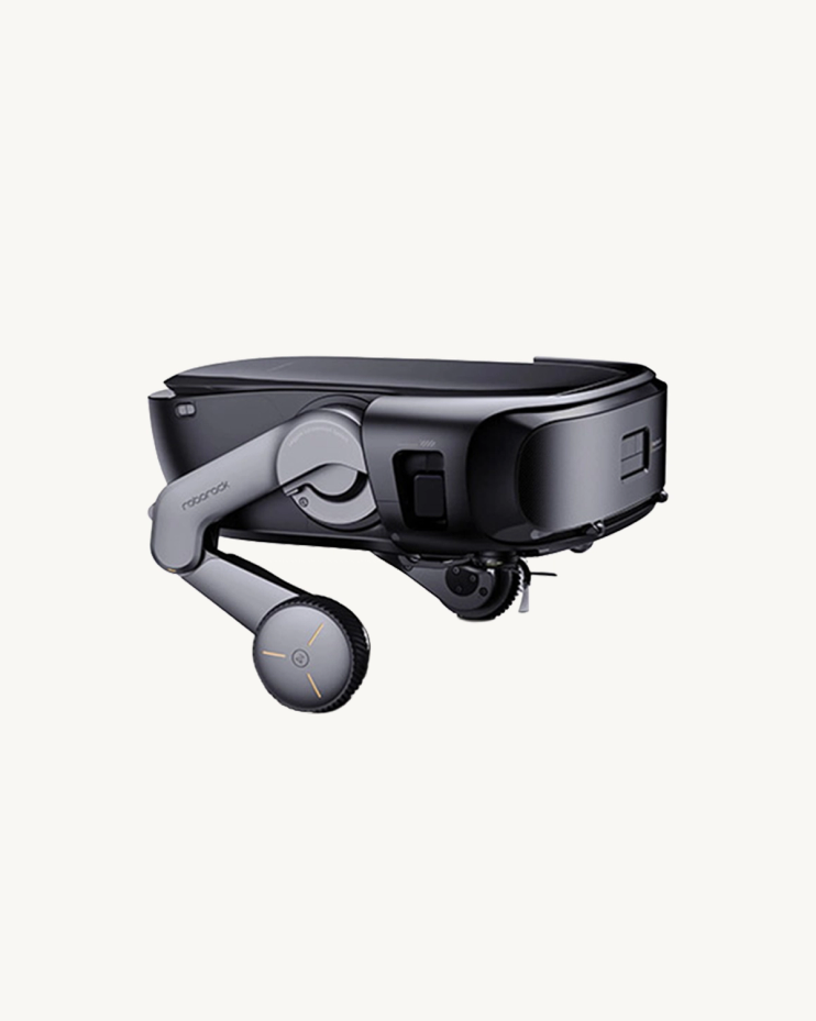 Robot aspirapolvere con ruote e gambe