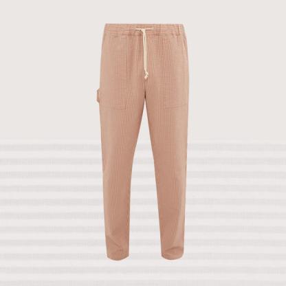 Arjé Striped Seersucker Trousers
