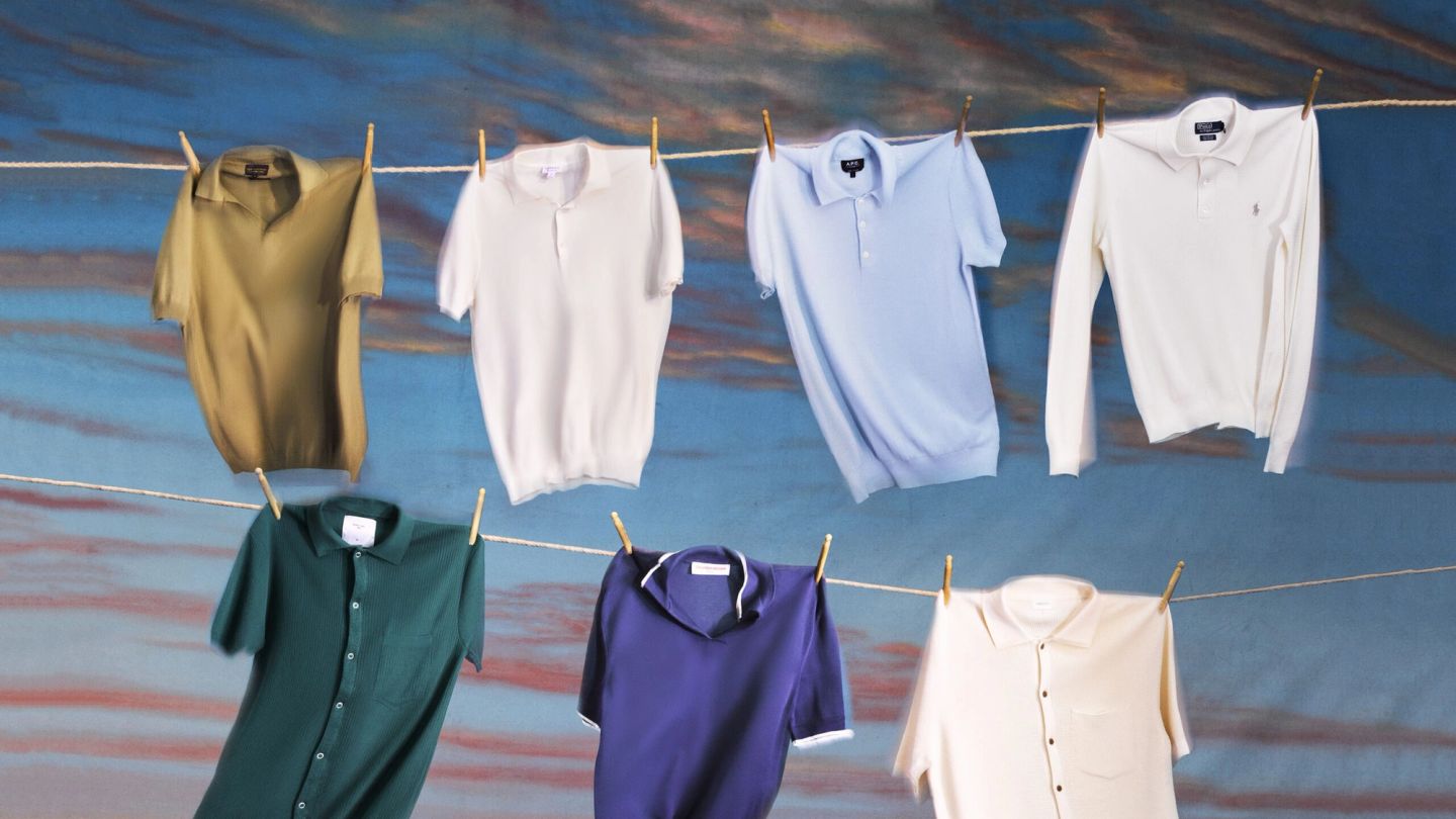 This summer, all your polo shirts should be knitted